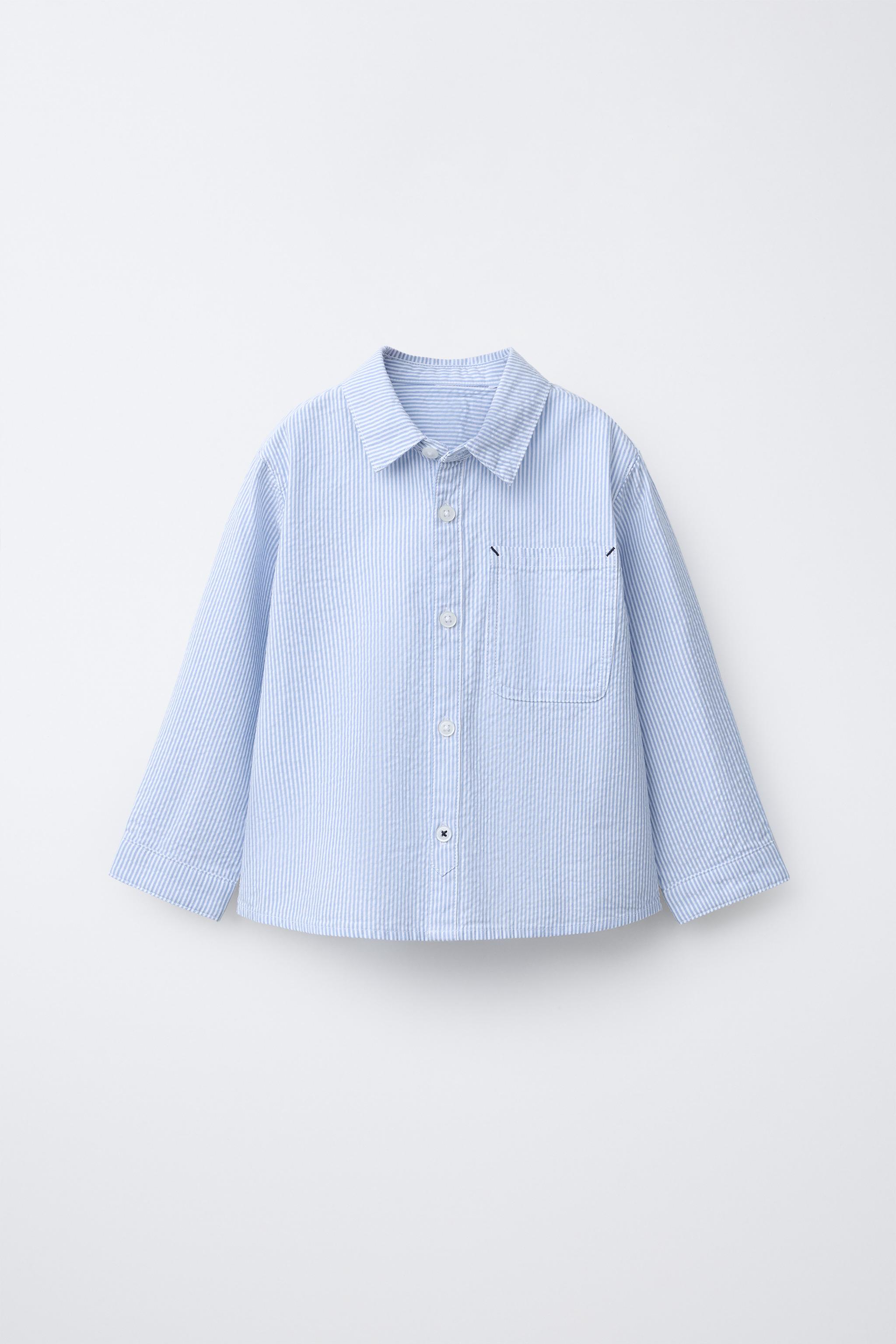 BASIC SEERSUCKER SHIRT